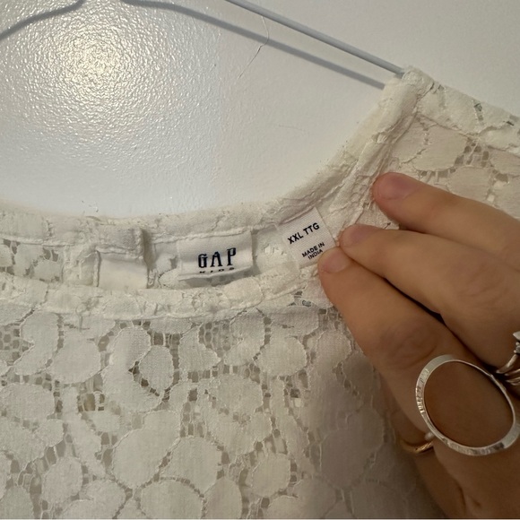 Kids Ruffle Lace Top - Picture 3 of 4